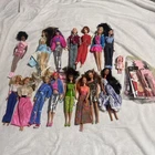 Mattel 1990  Barbie Doll Lot 16 Vintage Boys And Girls Baby Barbie Accessories