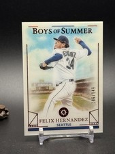 2024 Panini Boys of Summer - Félix Hernández #44 Red /149