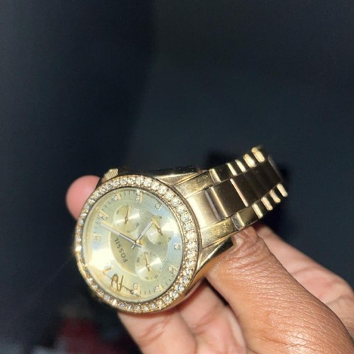 Gold Fossil Watches