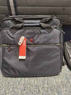 Wenger Notion Briefcase Padded Nylon Black Laptop Bag for up to  16  Inch Laptop