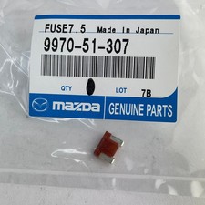 Mazda 3 CX-3 6 2 MX-5 Red 7.5A 7.5 Amp Electrical Car Fuse Genuine 997051307