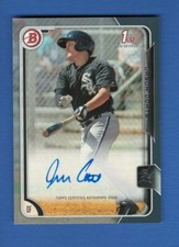 2015 Bowman Silver Jason Coats Autograph /499 Chicago White Sox 