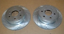 Dynamite Friction 631-48053R Disc Brake Rotors - Rear Right & Left
