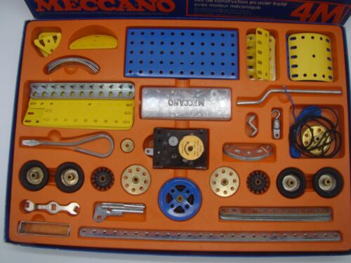 MECCANO - BOITE " 4M " - MOTEUR MAGIC - COMPLETE - N° 031204 - 1980 - ANCIEN - - Foto 3 di 15