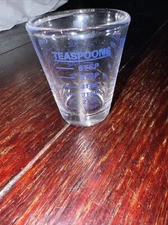 Multi-Purpose Measuring Shot Glass Jigger Shot Bar Tool Oz Tsp Tbsp Ml