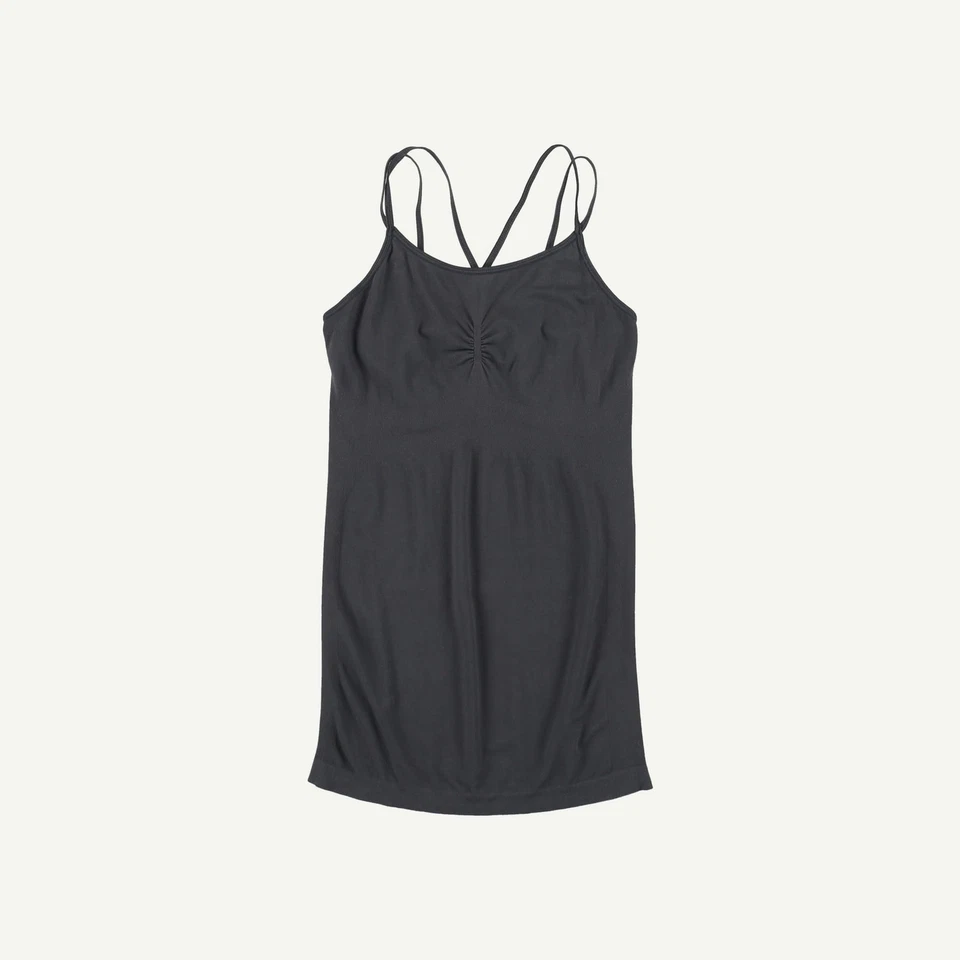 Sweaty Betty Womens Grey Viscose blend Sleeveless Tank Top Size S