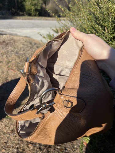 Michael Kors Schultertasche Fulton Braun Pebbled Leder - Bild 19 von 21
