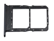 OEM HONOR PLAY 40 REPLACEMENT BLACK DUAL SD SIM CARD HOLDER TRAY