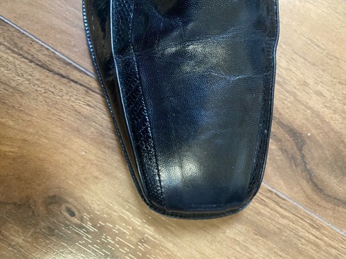Roland Cartier Men Shoes Loafer Leather Size 8UK Leather Black - Picture 7 of 10