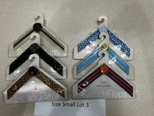 Lindsay Phillips SwitchFlops interchangable Straps For Sandals Lot of 6 Size Sm