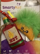 2 New Cat Toy SmartyKat Happy Hotstuff Catnip Cat Toy Smartykat