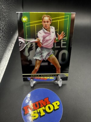 2024 Topps Chrome Tennis #24 ERICKA ANDREEVA