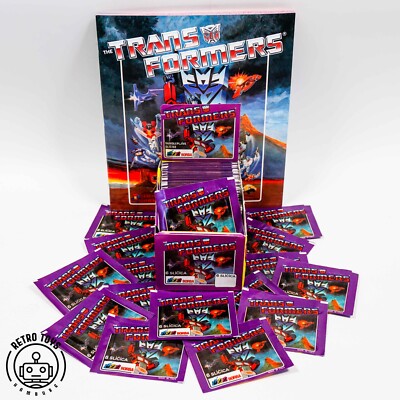 TRANSFORMERS BORBA Panini Hasbro 1991 Aufkleber Tüten Retro Vintage Sticker
