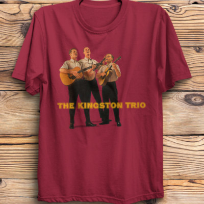 The Kingston Trio vintage 1967 Dave Guard, Bob Shane and Nick Reynolds T shirt