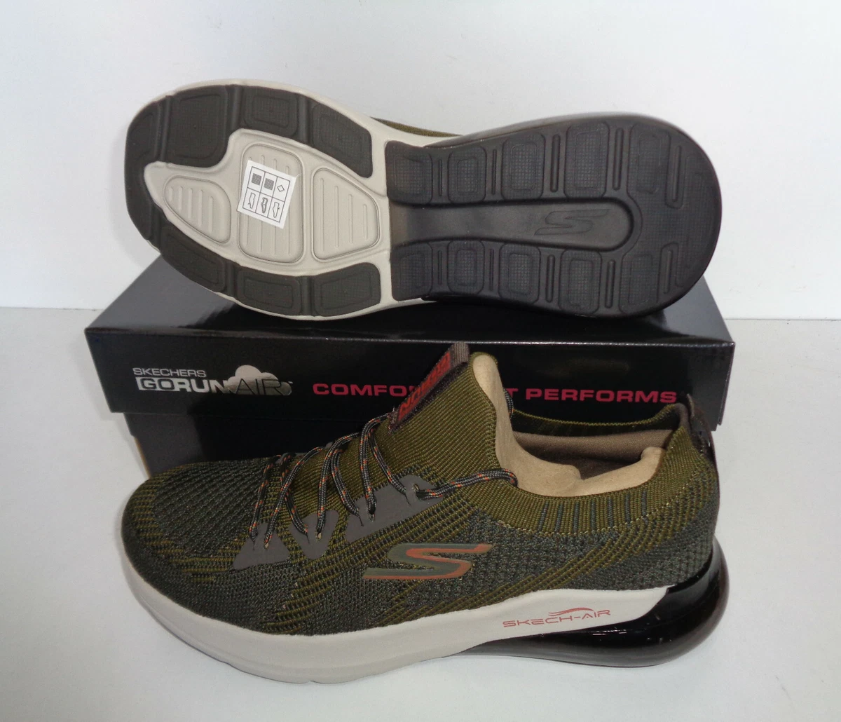 Skechers New Mens Skechers GOrun Air Stratus Trainers Shoes RRP 80 UK Size 6 11