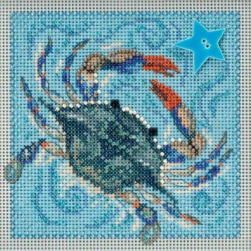 MILL HILL Buttons Beads Kit Counted Cross Stitch CRAB MH14-1811