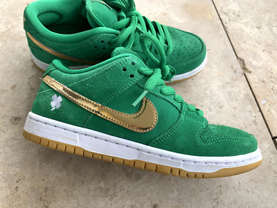 NIKE SB St. Patrick's Day Dunk Low Pro US 5 EUR 37.5 - FAST WIE NEU!