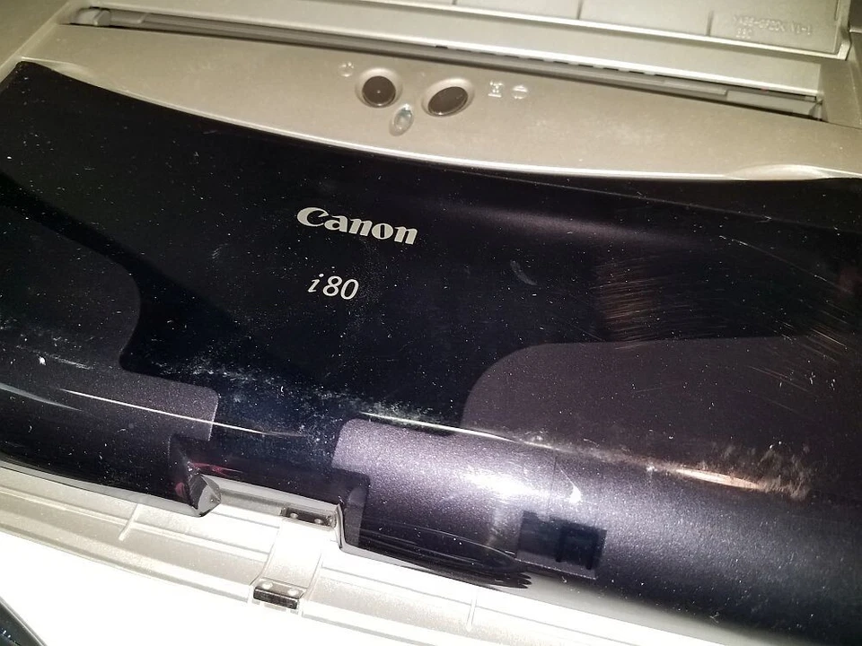 2x Canon I80 i80 Digital Photo Bubblejet Inkjet Printer + 1x Power Supply 1x USB - Image 4 of 4