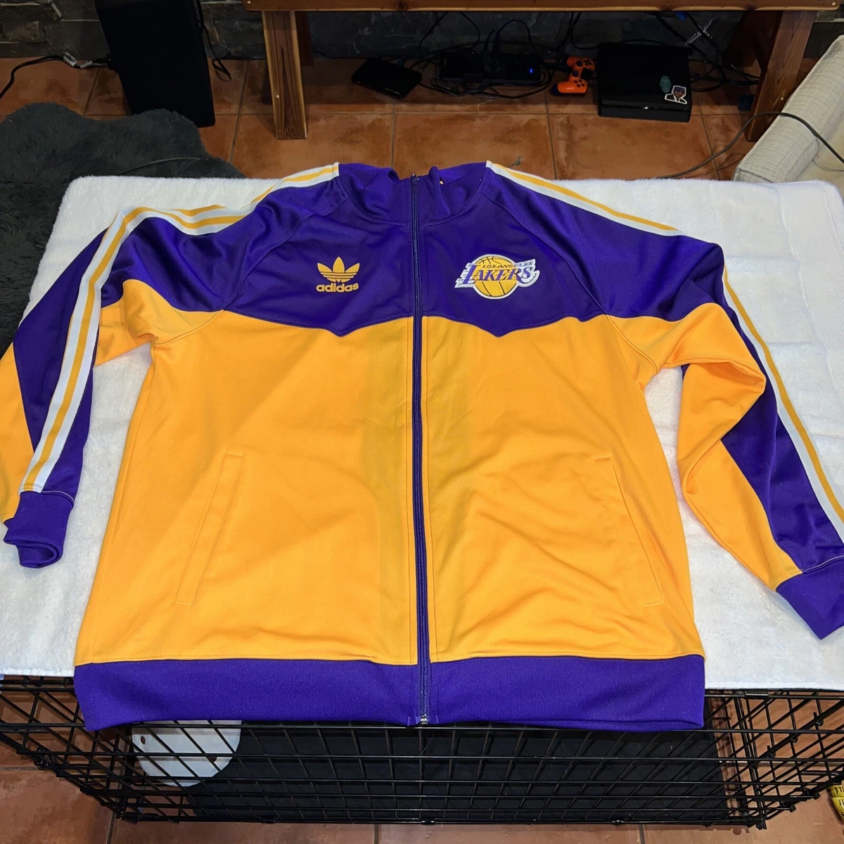 adidas Los Angeles Lakers NBA Jackets for sale | eBay