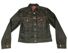 Crest Jeans Cropped Denim Jacket - Women's Size Medium