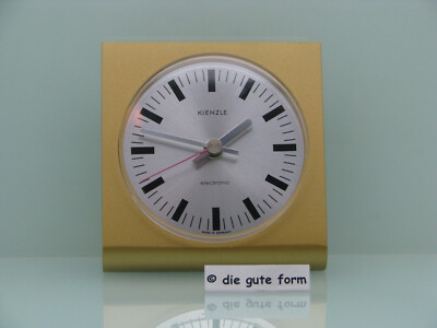 Reduziertes DESIGN - -- KIENZLE electronic - Tischuhr (Quartz) - 80er Jahre -- -