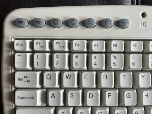 Monterey keyboard k371 White Vintage - Picture 5 of 8