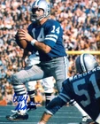 Craig Morton autographed 8x10 Dallas Cowboys In Person   Free Shipping  #4 Dec