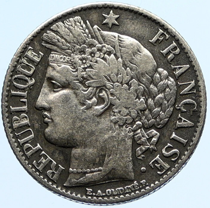 小*和様 1871年フランス 5フラン 銀貨 Silver 1871 Year French Coins for sale | eBay