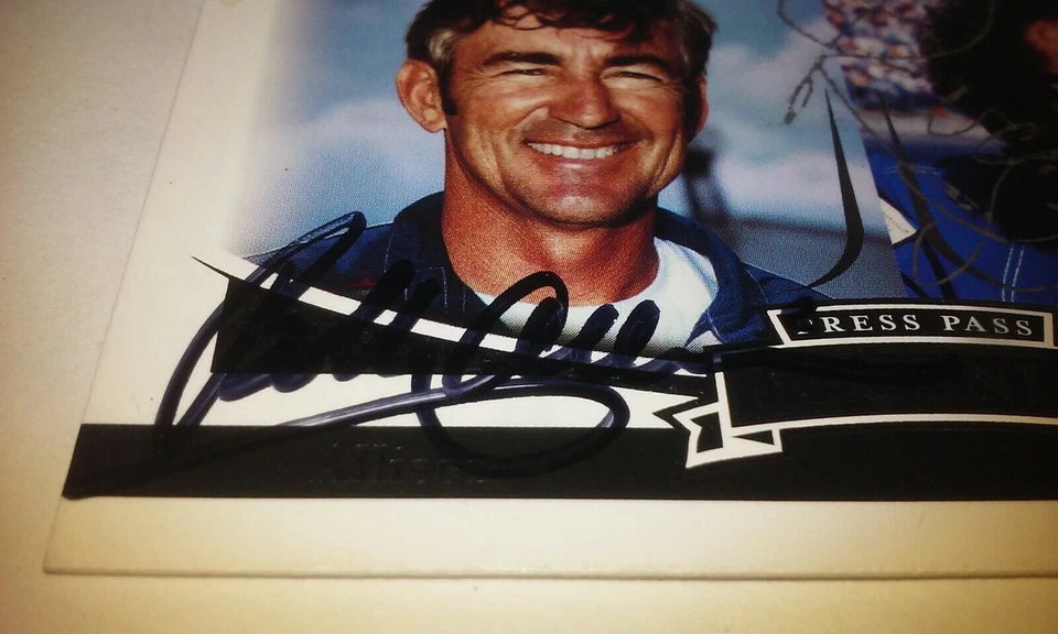 Richard Petty & Bobby Allison Autograph Press Pass Legends Racing Rivals 2007 - Image 3 of 4