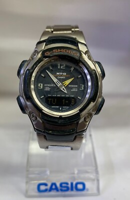 Casio G-Shock MTG-500 Stainless Steel Mens Watch Tele Memo Vintage
