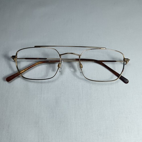 Charmant, eyeglasses, Gold plated, Aviator, Pilot, square, frames, hyper vintage - Picture 10 of 11