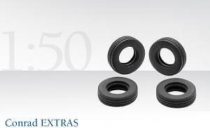 CONRAD - Set of 64 16mm Rs Tires - 1/50 - CON99810/04