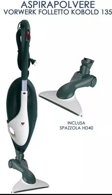 Aspirateur-traineau VORWERK Folletto Reconditionné - Avec Accessoires, Garantie 1 An