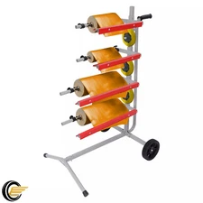 Mobile Masking Paper Stand Three Style Masking Paper Machine Station