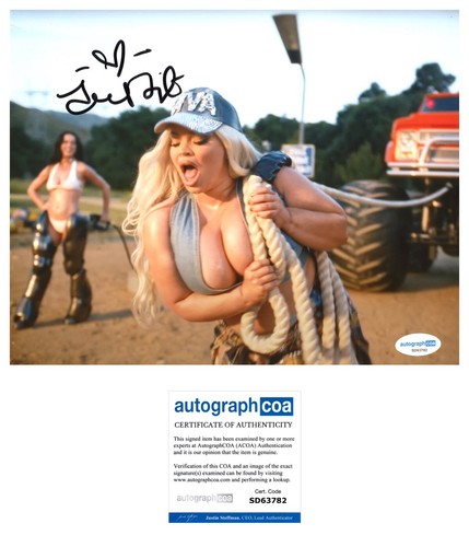 TRISHA PAYTAS SIGNED WOMANS WORLD KATY PERRY YOUTUBER 8x10 PHOTO - ACOA COA