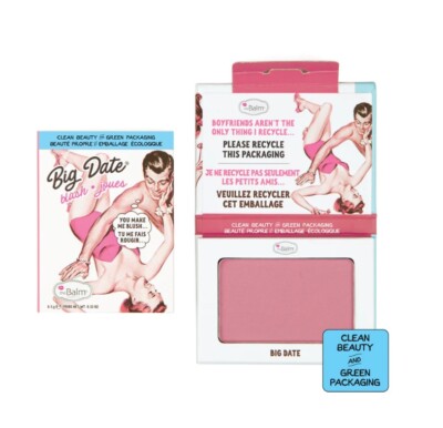 shade Big Date   POWDER BLUSH by the balm cosmetics new in box 
