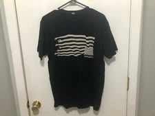 Next Level Short Sleeve Shirt Next Husbandry Flag Shirt Men's SZ Large 