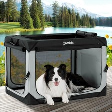Hundebox Faltbar groß Hundetransportbox Hartschale Reise 91x63x63 Hundebox Faltbar groß Hundetransportbox Hartschale Reise 91x63x63