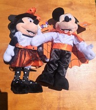 Disney Mickey Mouse  Minnie Mouse Halloween Porch Greeters 23" Fall NEW