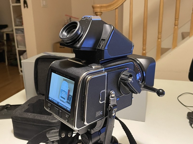 HASSELBLAD CFV-50C DIGITAL BACK FOR HASSELBLAD V SYSTEM + Org. Packing,  Mint.