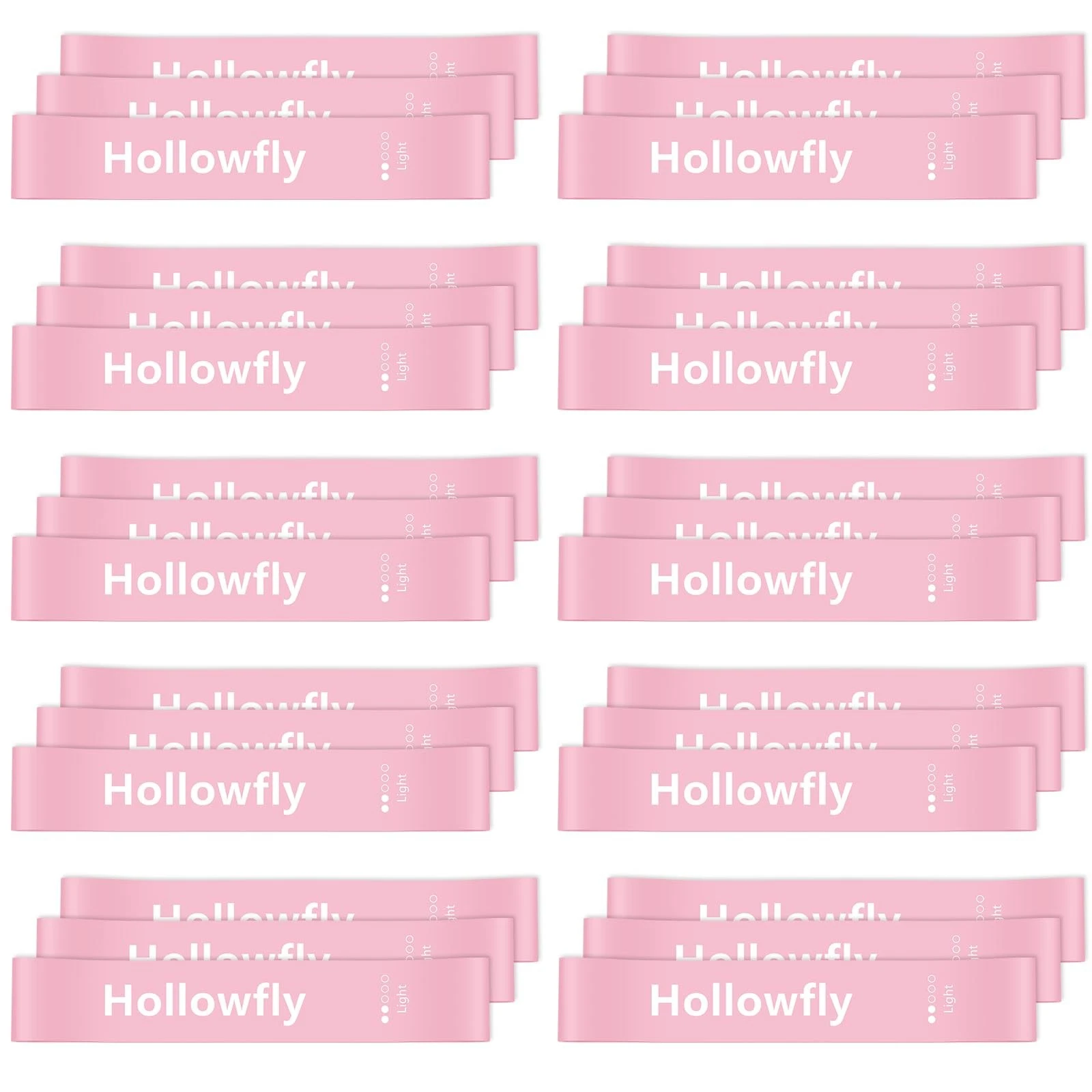 30 Pcs Latex Resistance Bands Resistance Loop Exercise Band for Booty Workout...