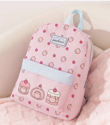 Pusheen Cat Sweets Backpack Tasche Rucksack Pink Neu mit Etikett
