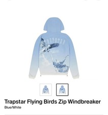 Trapstar Men's Flying Birds Windbreaker Size Small