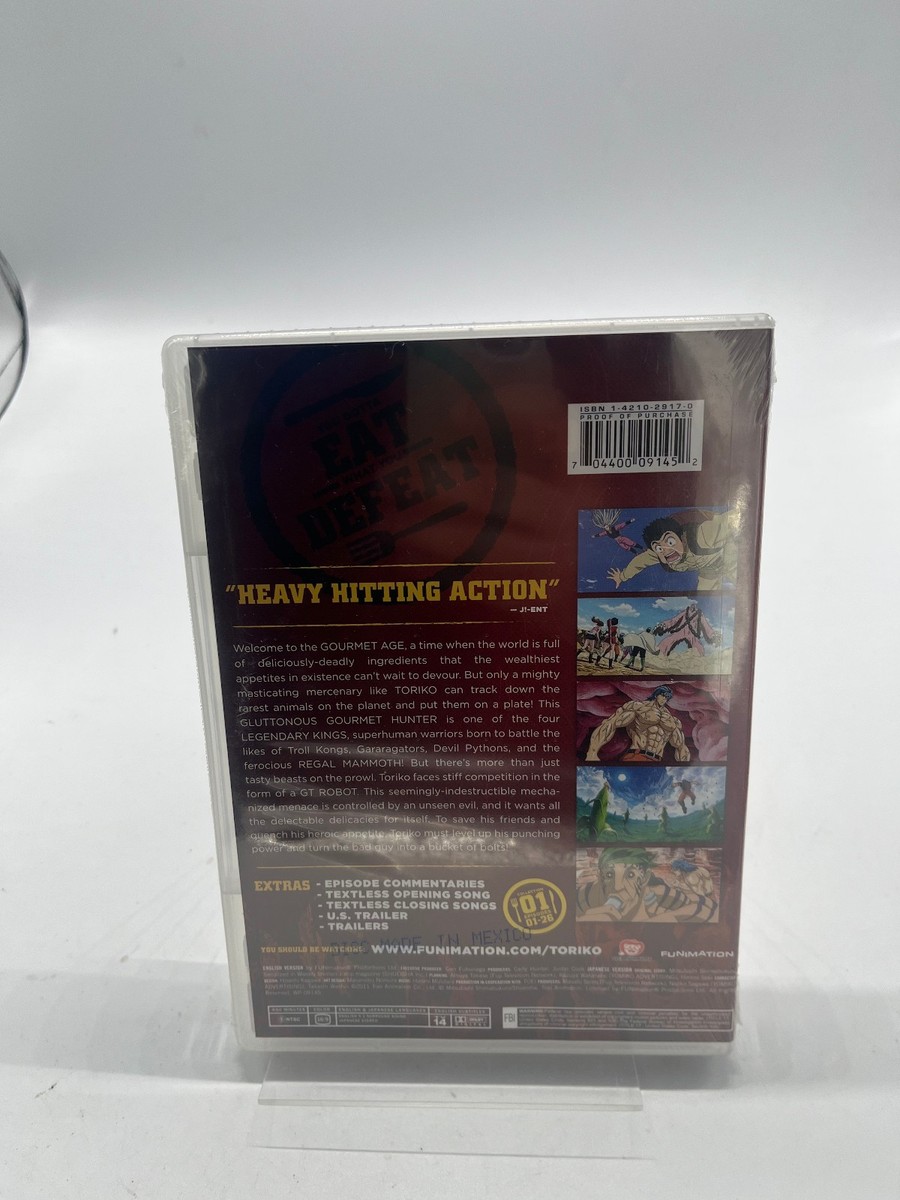 Toriko: Collection 01 (DVD, 2014, 4-Disc Set) for sale online | eBay