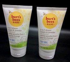 BURTS BEES Baby Diaper Rash Ointment Max. Strength Cream 40 Zinc Oxide, 100 Na