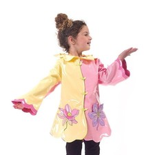 Kidorable Lotus Flower Waterproof Children  s Raincoat Size 2T NWT