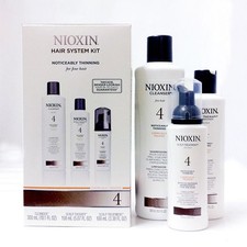 Nioxin System 4 Noticeably Thinning Hair KIT For Fine Hair OLD Pack