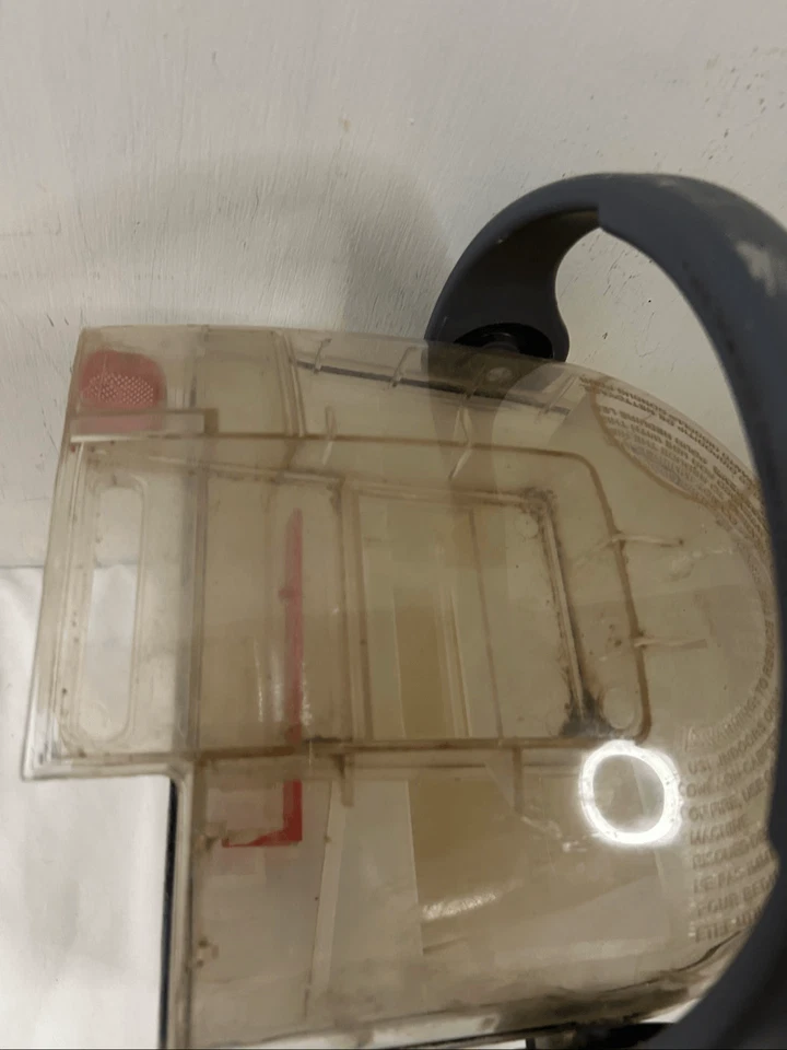 Champú limpiador alfombra térmica Bissell Pro piezas modelo 8910 tapa y cuchilla del tanque de agua Foto 3 de 4