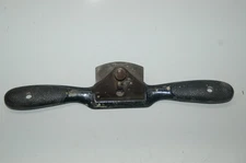 Antique Vintage STANLEY Rule & Level Co. No. 52 Spoke Shave V Logo (1912-1918)