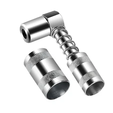 1Pcs Grease Nozzle Adapter Grease Gun-Accessory 90 Degree Coupler Connecter Tool
